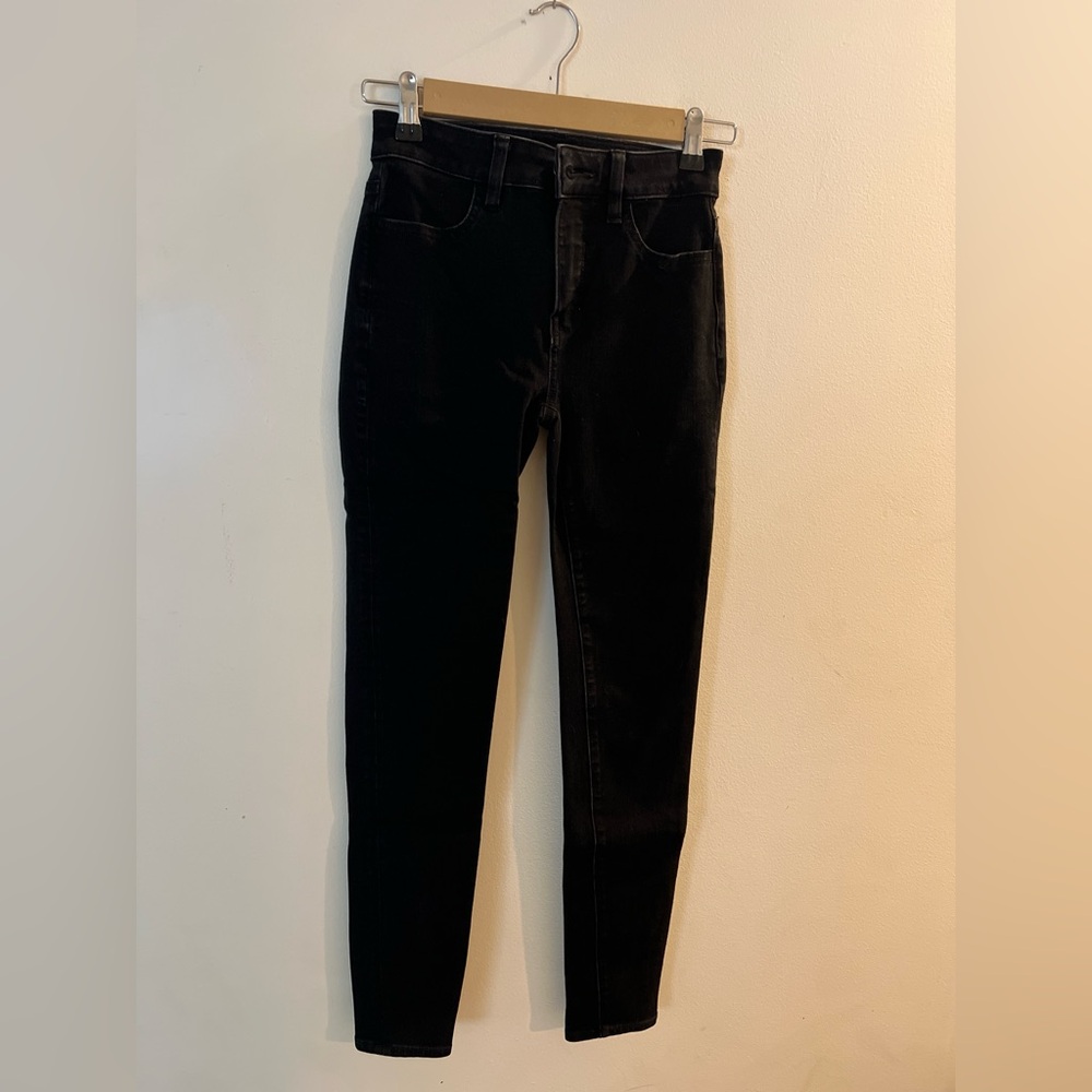 American Eagle Outfitters High Rise Black Jeans